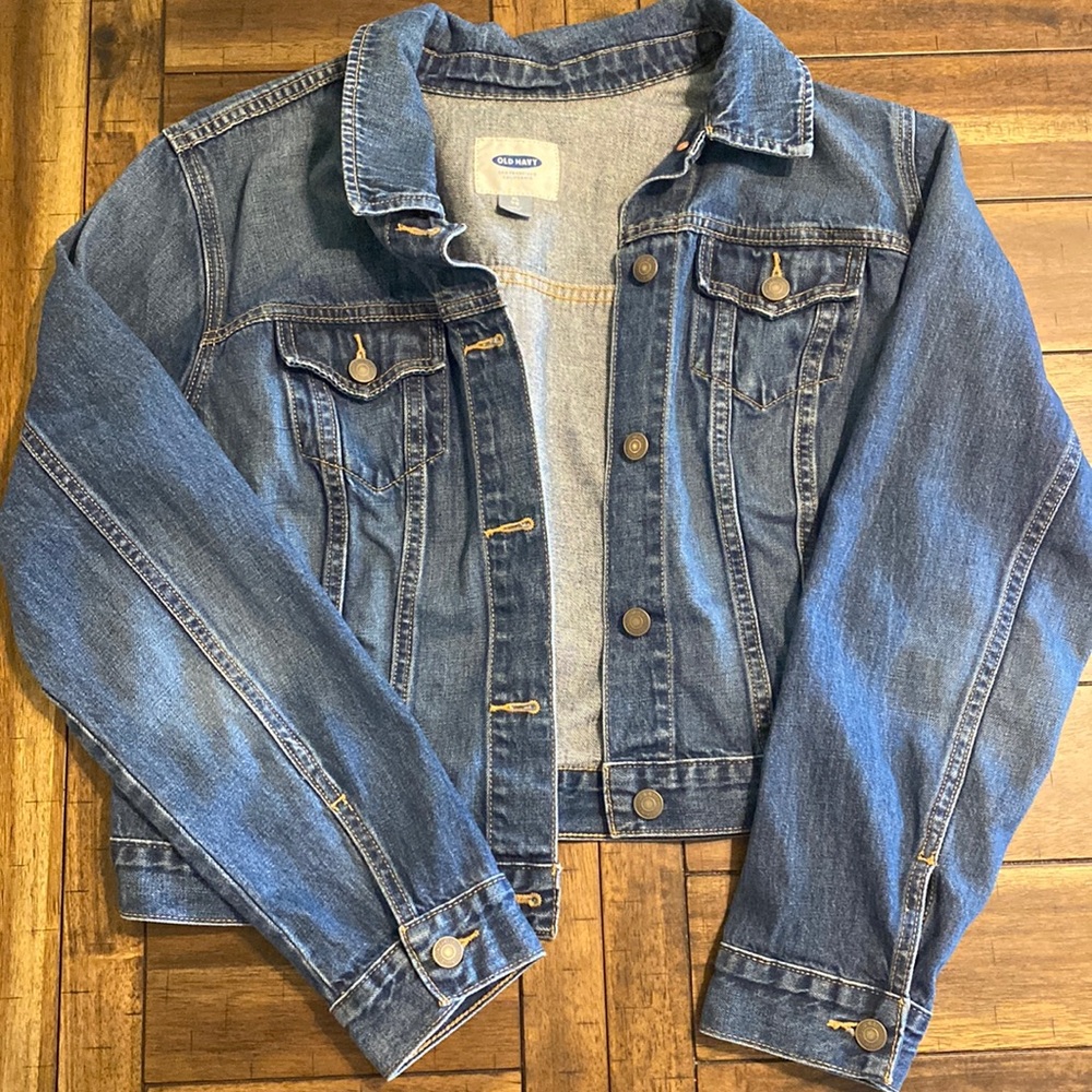 Cropped Jean Jacket